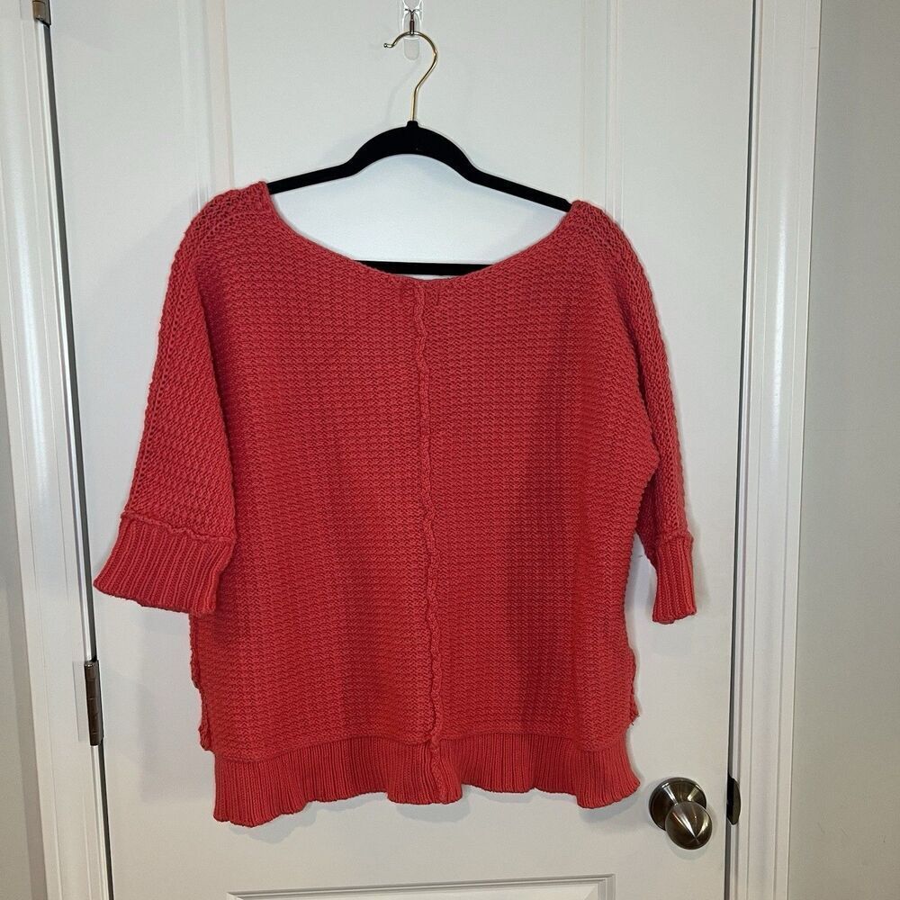 fresh produce Pure Handknit Women's Sweater  Large Pink Fresh Produce - Picture 2 of 3